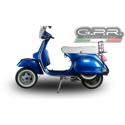 GPR Alluminio Exhaust To Suit Lml Star 200 4T a marce - 4ST with gears (2011-2016)