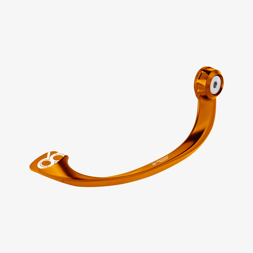 Bonamici Racing Aluminium lever protection EVO LH  side - ORANGE (without adaptor)