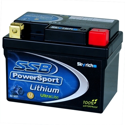 SSB PowerSport Lithium Battery (LTX12-BS)