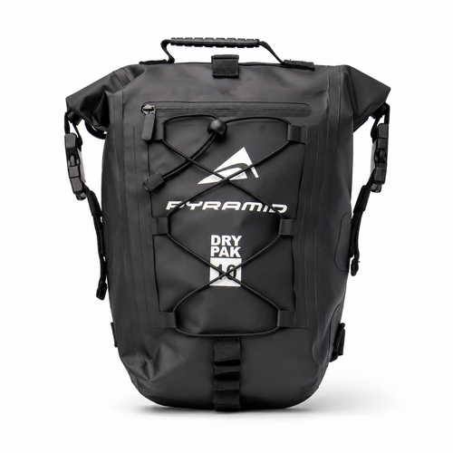Pyramid Waterproof 10L Motorcycle Tail Pack | Black