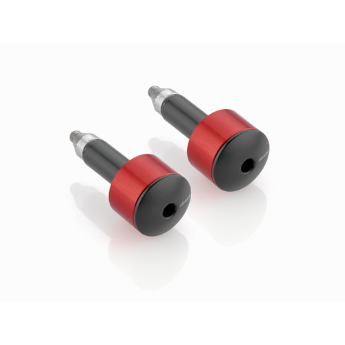 Rizoma Handlebar Caps (MA533) (Colour: Red)
