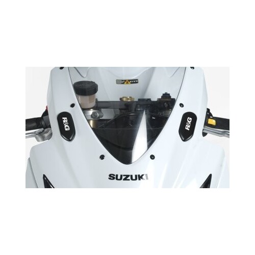 R&G Racing Mirror Blanking Plates To Suit Suzuki GSX-R600/750 ('06-'10)