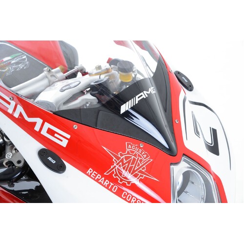 R&G Racing Mirror Blanking Plates To Suit MV Agusta F3 675 ('12-) / F3 800 ('13-) / F4 ('10-)