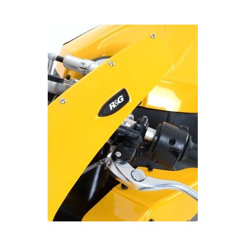 R&G Racing Mirror Blanking Plates To Suit EBR 1190RX '14-