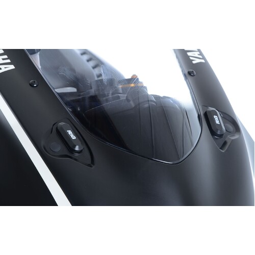 R&G Racing Mirror Blanking Plates To Suit Yamaha YZF-R6 '17