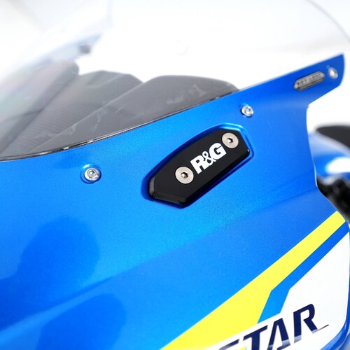 R&G Racing Mirror Blanking Plates To Suit Suzuki GSX-R125 '17-