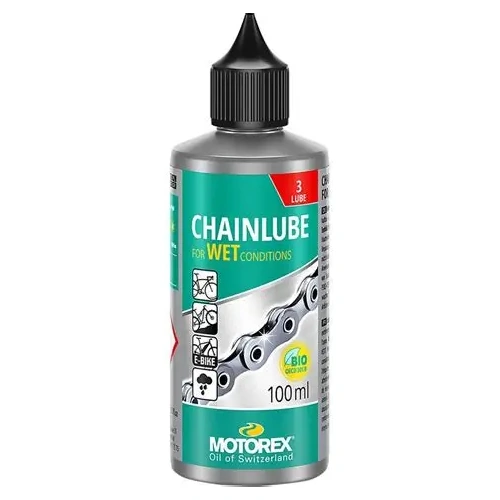 Motorex Bike Line Chain Lube Wet Conditions - 100ml (12) (MCLWC100)
