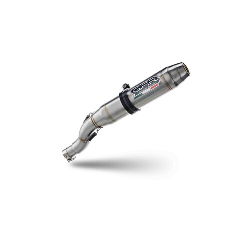 GPR Deeptone Inox Exhaust To Suit F.B. Mondial Hps 125 (2018-2020)
