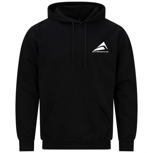 Pyramid Mosaic Hoodie | Black