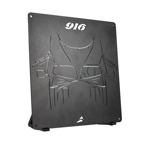 Pyramid Metal Plaque | Ducati 916