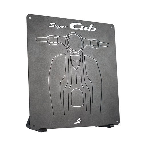 Pyramid Metal Plaque | Honda Super Cub