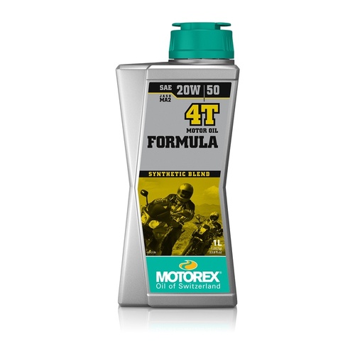 Motorex Formula 4T 20W50 - 1 Litre (10) (MF4T20501)