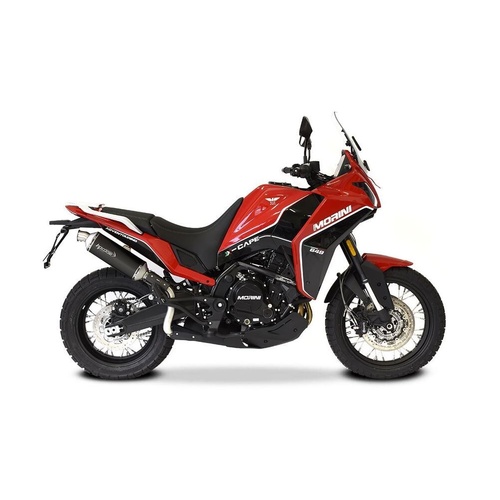 HP Corse Moto Morini X-cape 649 SP-1 Short Black Tianium (slip-on Only, Link Pipe Not Included) Exhaust