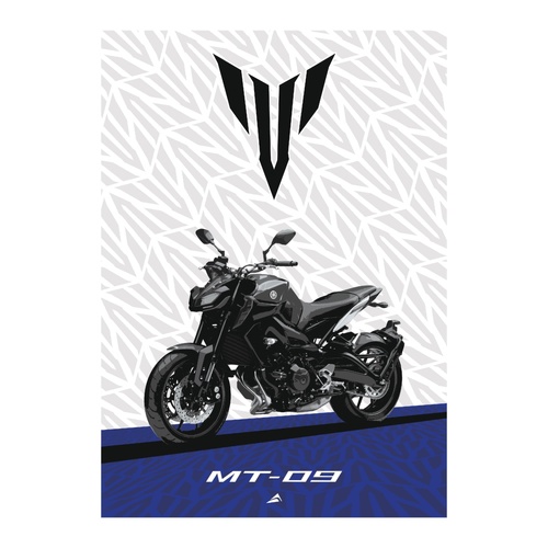 Pyramid MT-09 Poster | Yamaha MT-09 2017>2020
