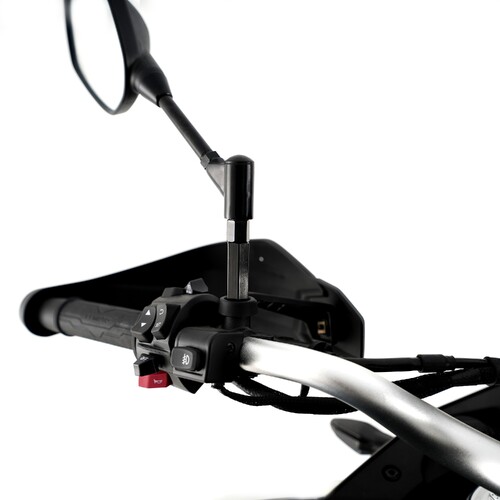 R&G Racing Mirror Risers M10 x 1.25 Threaded Mirrors (short (8mm) thread version)