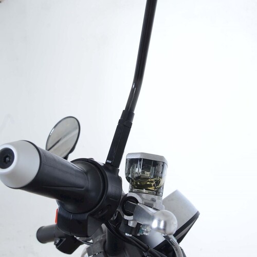 R&G Racing Mirror Risers To Suit Super Soco TC Max '20- / CPx '20- / TSx '19-