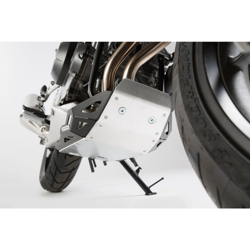 SW-Motech Engine guard. Black/Silver. Honda CB500X (13-18). (MSS.01.381.10001/B)