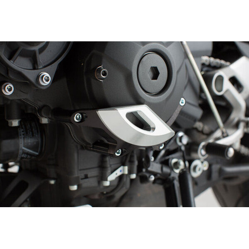 SW-Motech Engine case protector, Black/silver. MT09/Tracer, Tracer900/GT, XSR900. (MSS.06.599.10100)