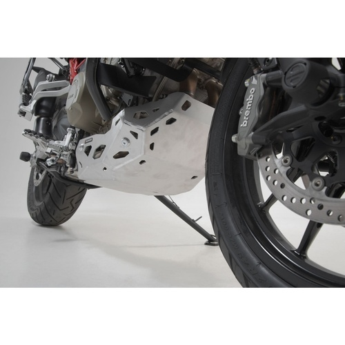 SW-Motech Engine guard. Silver. Ducati Multistrada V 4 (20-). (MSS.22.822.10000/S)