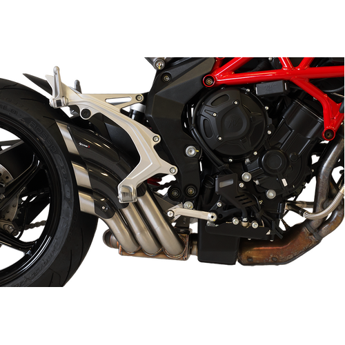 HP Corse Mv Agusta Brutale 675/800/RR < 2016 Hydrotre Satin Carbon Cover Exhaust