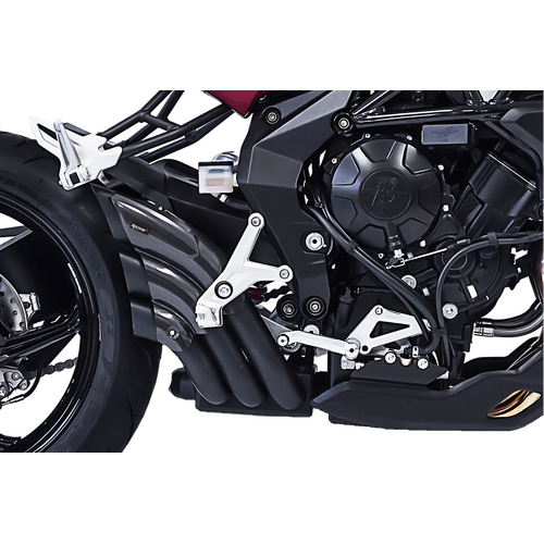 HP Corse Mv Agusta Rivale <2021 Hydrotre Black Carbon Cover Exhaust