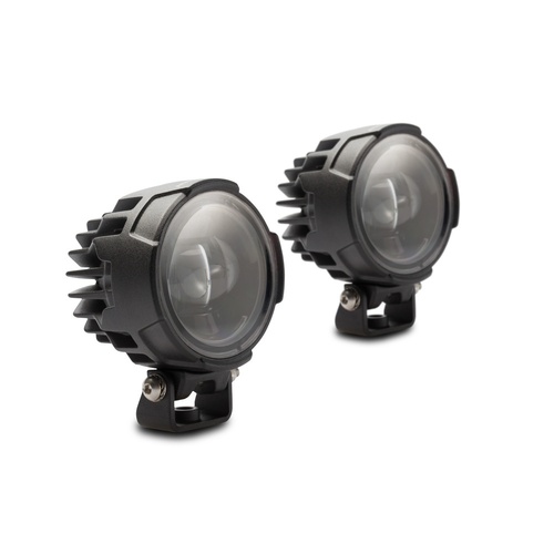 SW-Motech EVO high beam lights. Light/switch/cable harness/mount. In pairs. (NSW.00.490.10101)