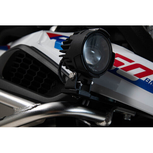 SW-Motech Light mounts. Black. BMW R 1200 GS (12-18), R 1250 GS (18-). (NSW.07.004.10400/B)