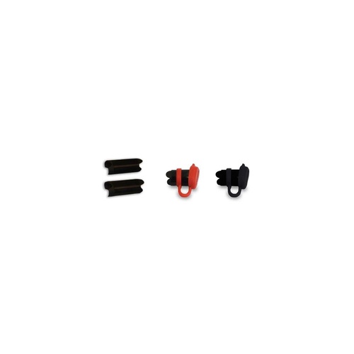 Optimate Weatherproof Accessory parts, in-line and end cap seals - Includes 2 caps (1 green, 1 black) & 2 shrouds