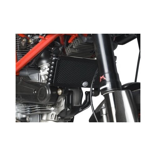 R&G Racing Oil Cooler Guard To Suit Ducati Hypermotard 1100 EVO