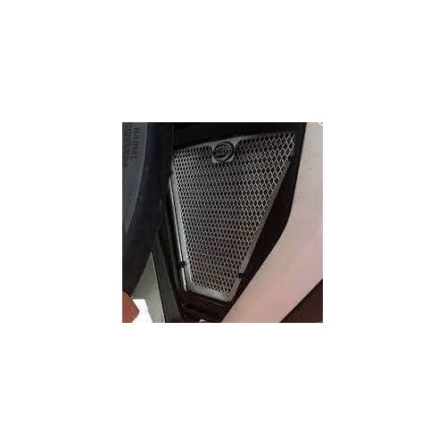 R&G Racing Oil Cooler Guard BLK- Panigale V4(S)/V4R/Streetfighter V4