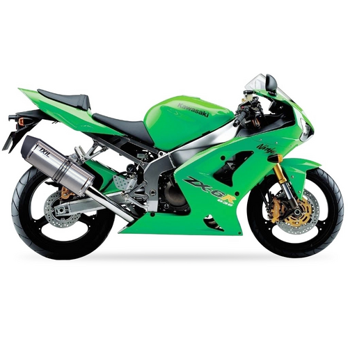 IXIL SLIP ON - HEXOVAL XTREM EVOLUTION To Suit KAWASAKI ZX 636 R - RR 03-04 (ZX636B)