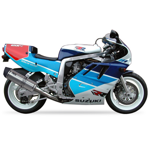 IXIL SLIP ON - HEXOVAL XTREM EVOLUTION To Suit SUZUKI GSX 750 R 90-91 (GR7AD)