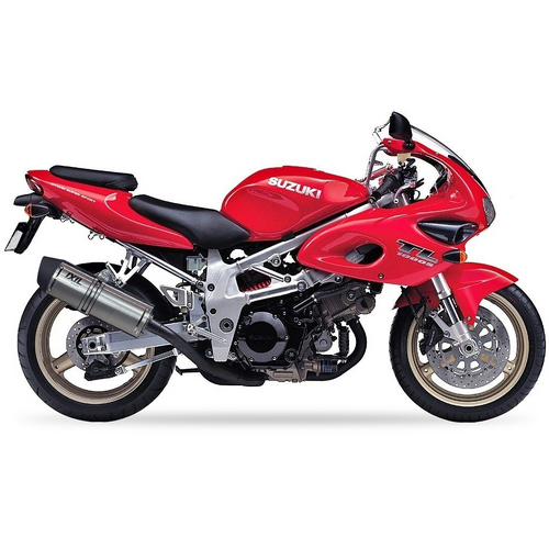 IXIL SLIP ON (LEFT MUFFLER) - HEXOVAL XTREM EVOLUTION To Suit SUZUKI TL1000S 97-01 (AG)