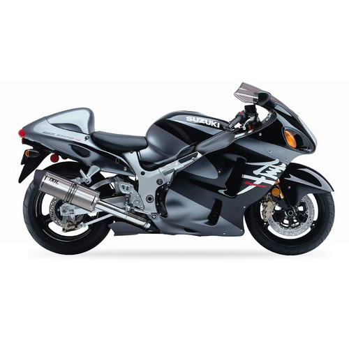IXIL SLIP ON (RIGHT MUFFLER) - HEXOVAL XTREM EVOLUTION To Suit SUZUKI GSX 1300 R HAYABUSA 99-07 (WVA1)