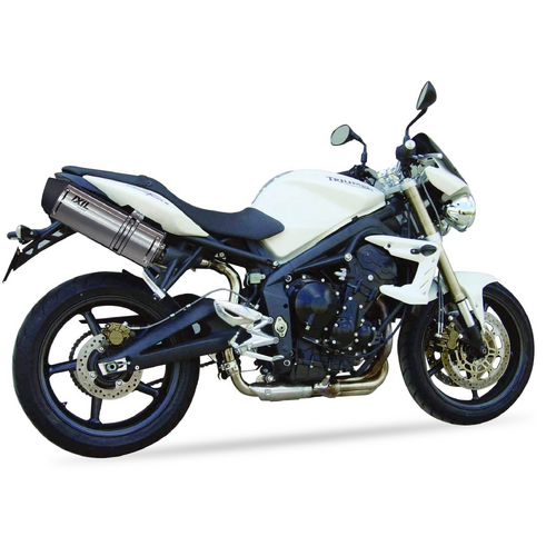 IXIL SLIP ON (LEFT MUFFLER) - HEXOVAL XTREM EVOLUTION To Suit TRIUMPH STREET TRIPLE 675 07-11 (D67LD)