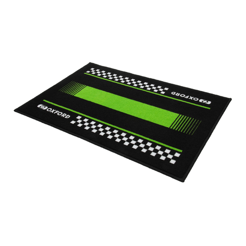 Oxford Door Mat Pitlane Green 90 X 60cm