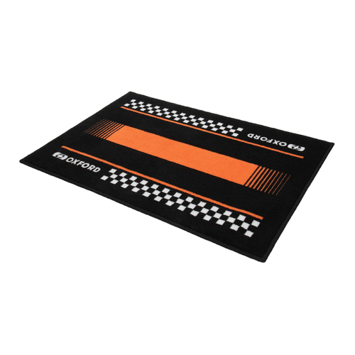 Oxford Door Mat Pitlane Orange 90 X 60cm