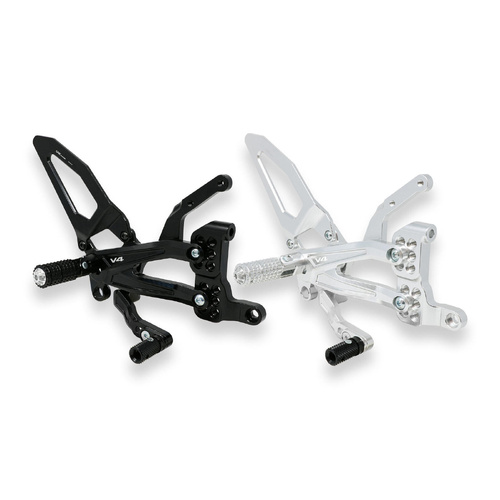 CNC Racing Adjustable rear sets RPS Ducati Panigale V4