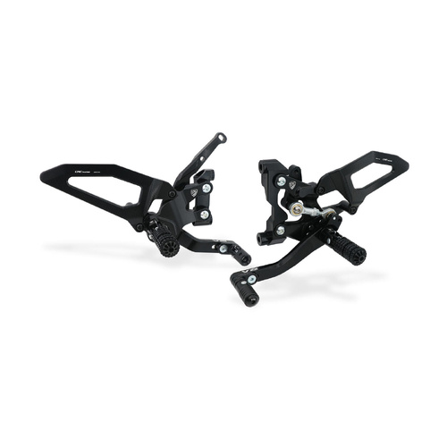 CNC Racing Adjustable rearsets Ducati Streetfighter V2