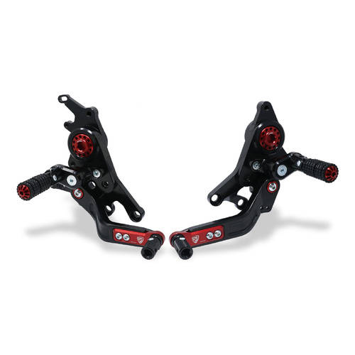 CNC Racing Adjustable rear sets rider Ducati Hypermotard 950