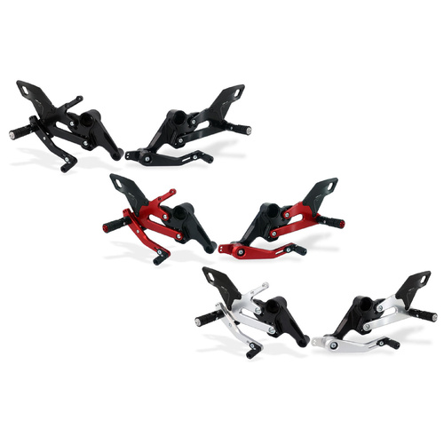 CNC Racing Adjustable rear sets Aprilia RS 660 - Tuono 660