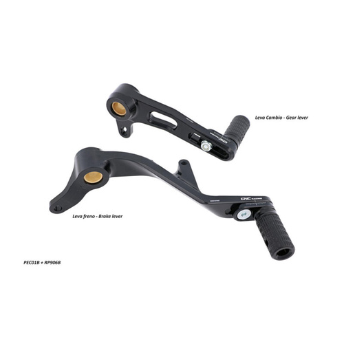 CNC Racing Gear/Rear brake levers kit ducati - SLIDE