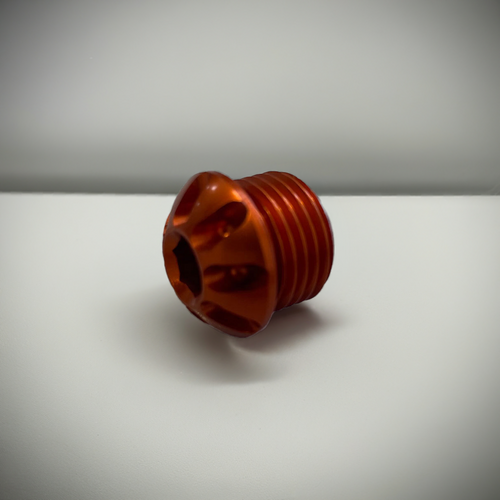 Bonamici Racing Replacement Cap For Rearsets (Orange)