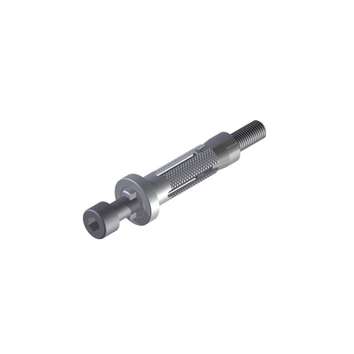 CNC Racing Adapter with anti-rotation system to mount the front brake and clutch lever guards.