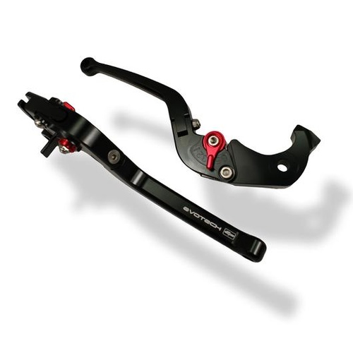 Evotech Performance Folding Clutch And Brake Lever Set To Suit Kawasaki ZX636 2013 - 2018