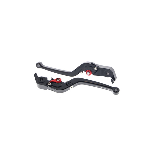 Evotech Performance Folding Clutch And Brake Lever Set To Suit Aprilia RSV1000 Factory 2004 - 2008