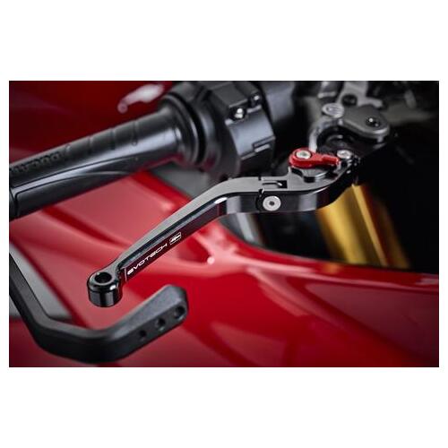 Evotech Performance Folding Clutch And Brake Lever Set To Suit Ducati Streetfighter V4 2020 - Onwards
