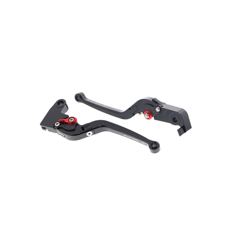 Evotech Performance Folding Clutch And Brake Lever Set To Suit Triumph Thruxton R T120 2016 - Onwards