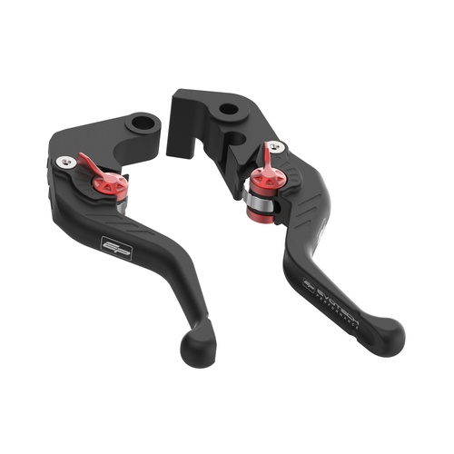 Evotech Evo Short Clutch and Brake Lever Set - Triumph Speed Triple 1200 RS (2025+)