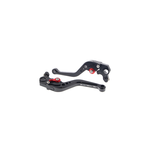 Evotech Performance Short Clutch and Brake Lever Set To Suit Ducati Monster 796 2010 - 2016